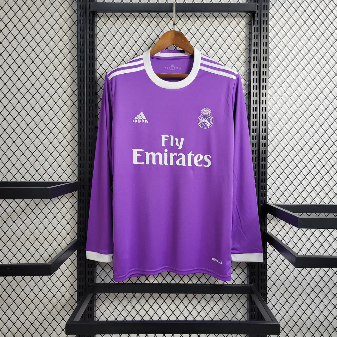 REAL MADRID 2017/18 (LONG SLEEVE) AWAY SHIRT