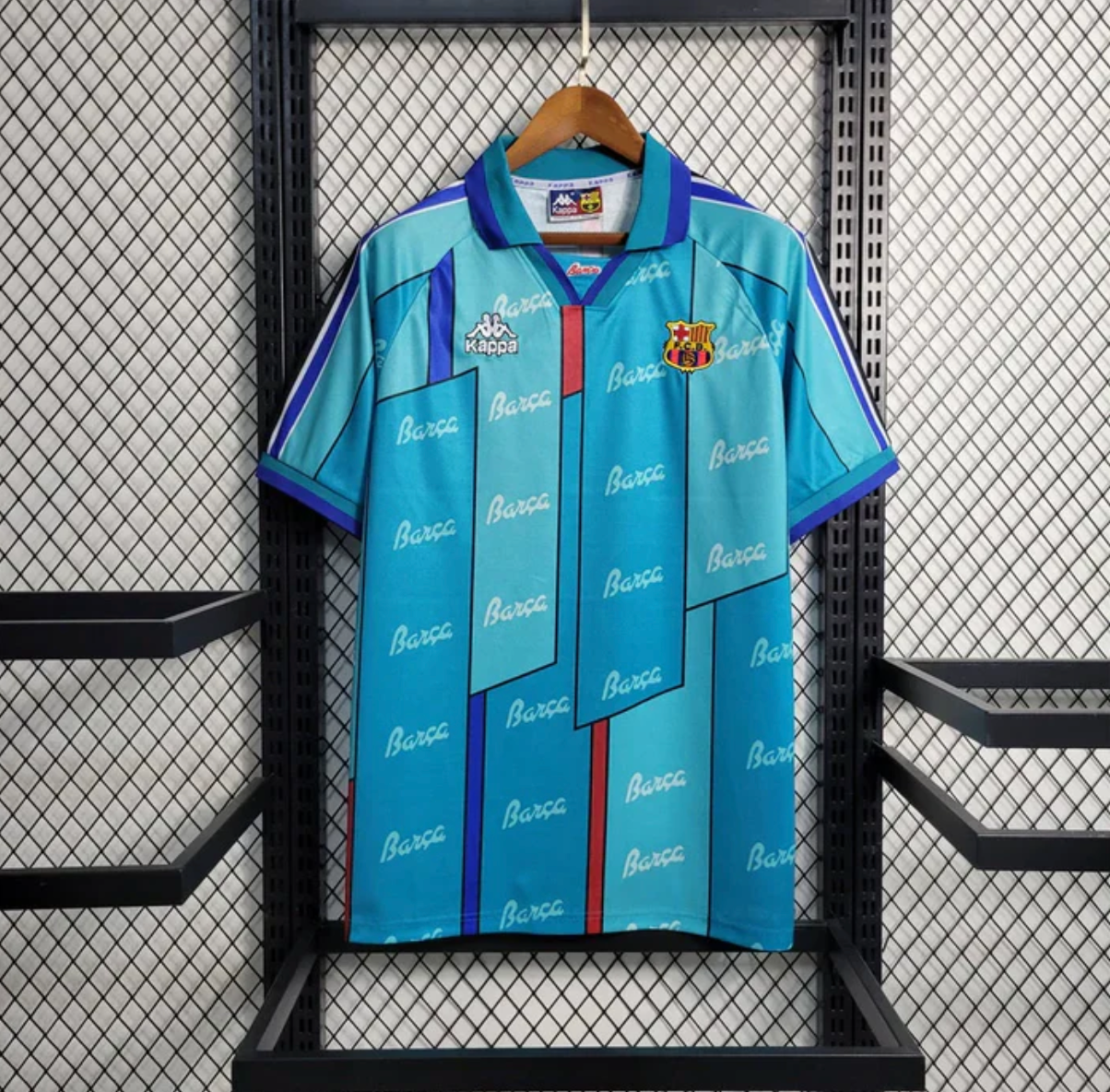BARCELONA 1996/97 AWAY JERSEY