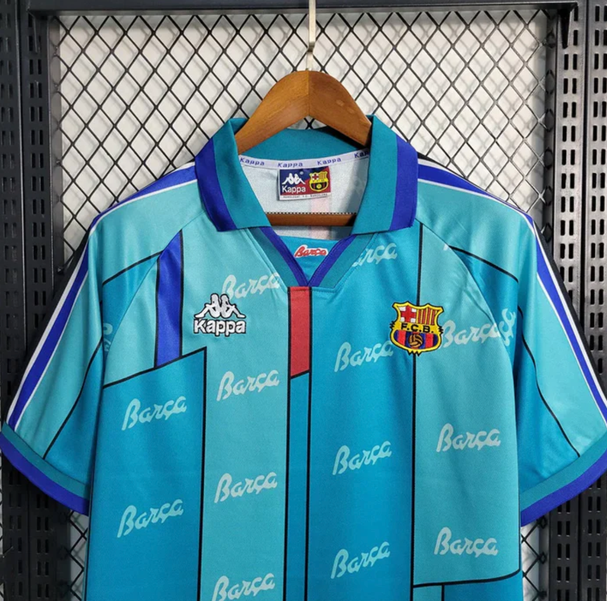 BARCELONA 1996/97 AWAY JERSEY